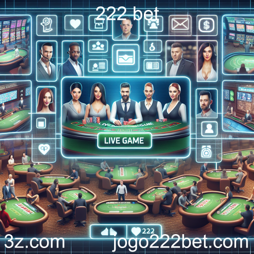 Experimente a Emocionante Categoria 'Ao Vivo' no 222 Bet